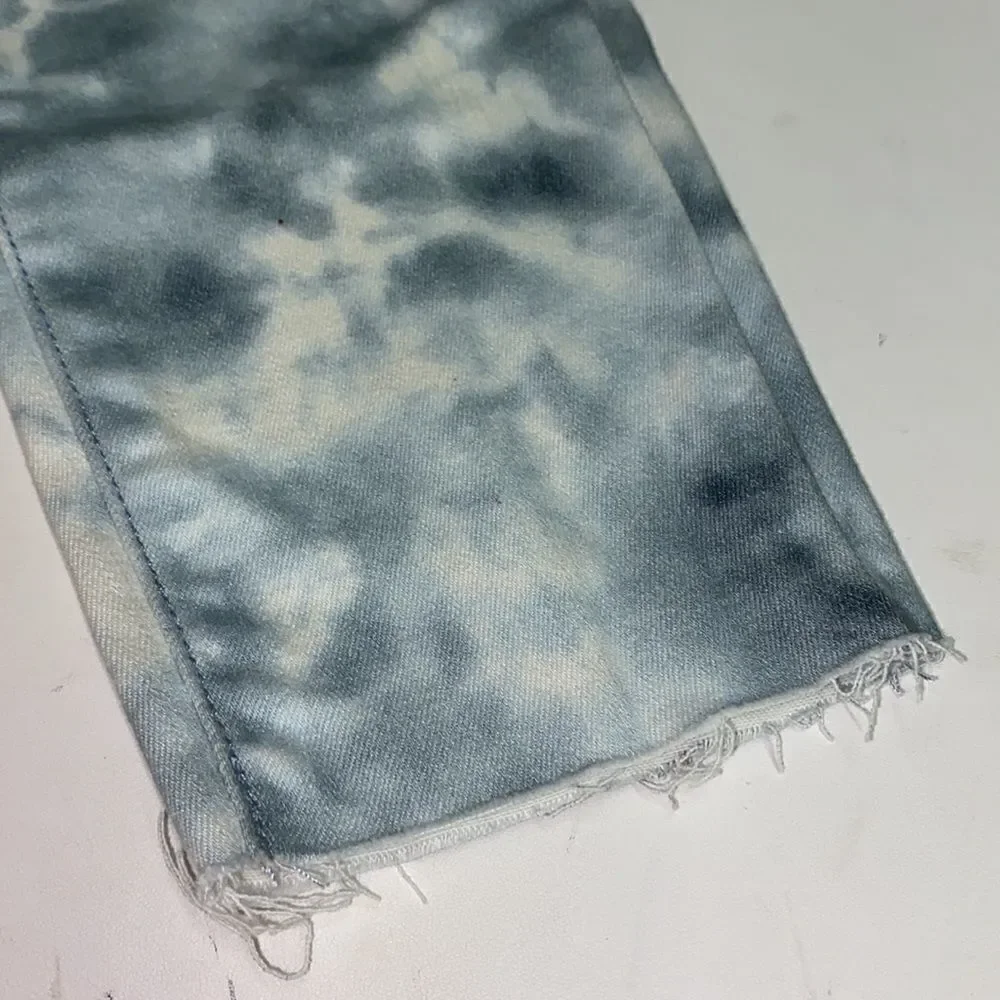 NWT Good American Good Legs size 0/25 Tie Dye C29‎